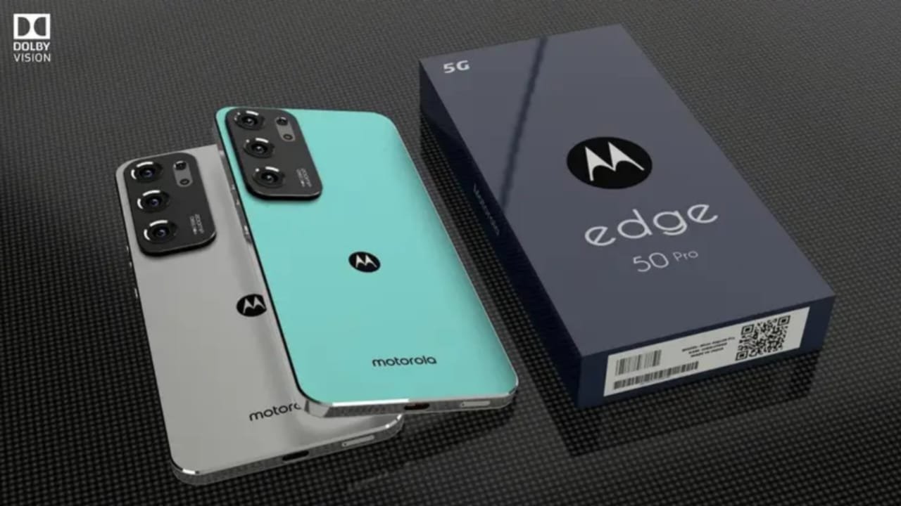 Motorola Edge 50 Pro 5G – 6.7 OLED 144Hz Display, 250MP Triple Camera & 125W Turbo Power Charging!