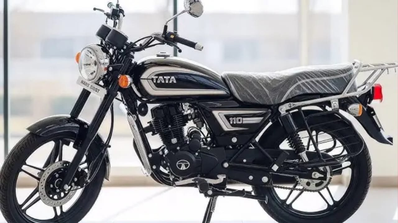 Tata 110cc Bike 2025 – Urban Commuter Master with 110 cc Engine, 80 km/h Top Speed & Digital Console, Just ₹35,000!