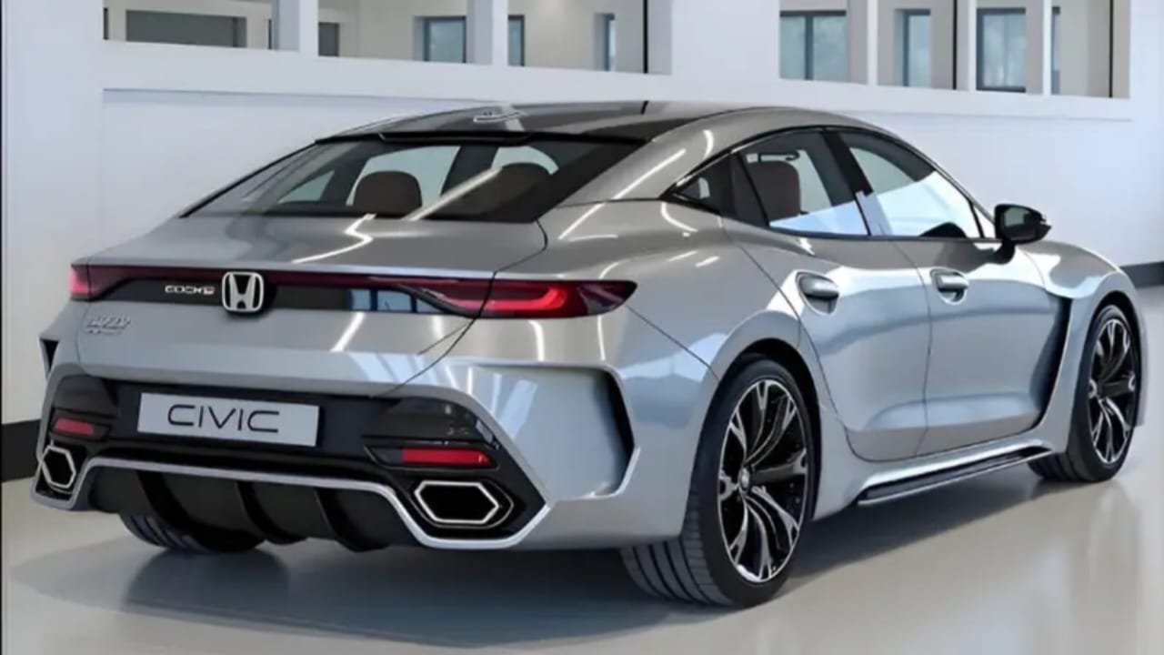 Honda Civic 2025 Launches – 2.5L Turbo Engine, CVT Gearbox & Sporty Sedan at Just ₹1.25 Lakh!